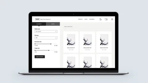 Software DAM para tablets