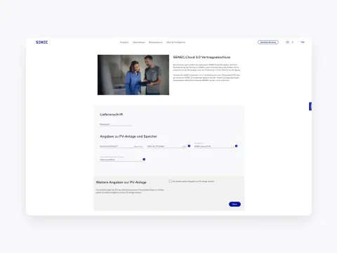 SENEC form submission