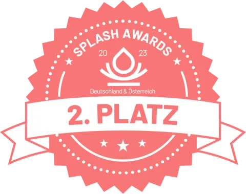 Splash Awards Runner Up Badge 2023