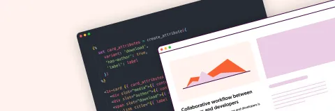 Code sample and page layout