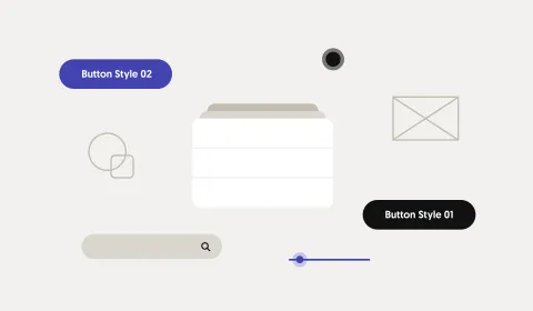 Icons representing content components